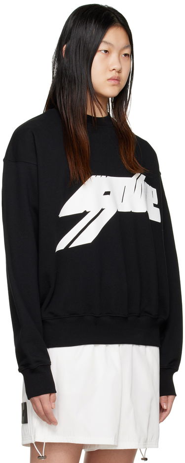 Mikina We11done We11done Cross Sweatshirt Čierna | WD-TS3-22-820-U-BK, 1