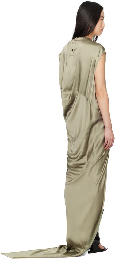 Šaty Rick Owens Rick Owens Hollywood Edfu Maxi Dress Zelené | RP01E7505 SCH, 2