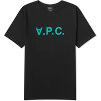 Tričko A.P.C. VPC Logo T-Shirt Čierna | COBQX-H26943-TZH, 1
