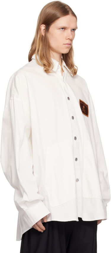 Košeľa Mastermind WORLD MASTERMIND WORLD Big Denim Shirt Biela | MW25S14-SH002-002, 1