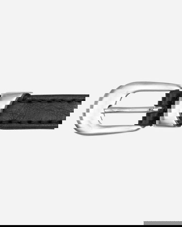 Opasok OUR LEGACY Narrow Leather Belt Čierna | A2208BBLA 001, 5