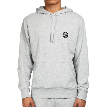 Mikina New Balance Hoops Essentials Fundamental Hoodie Šedá | MT23581_AG, 0