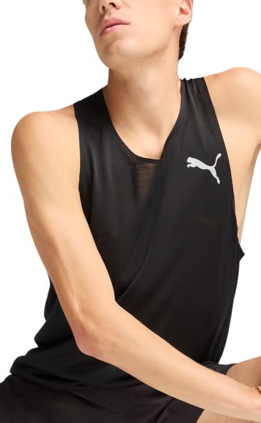 Tielko Puma Raceday Ultraspun Sleeveless Running Top Čierna | 526639-01, 0