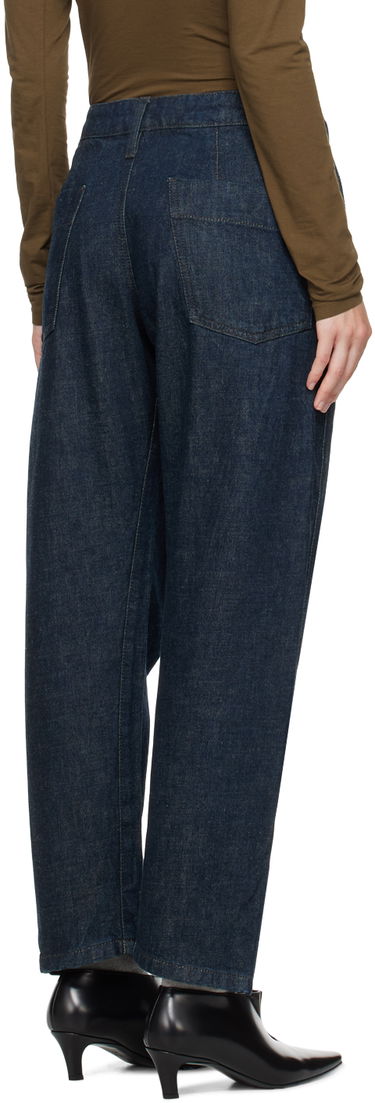 Džínsy LEMAIRE LEMAIRE High Waisted Curve Jeans Modrá | PA1052 LD068, 2