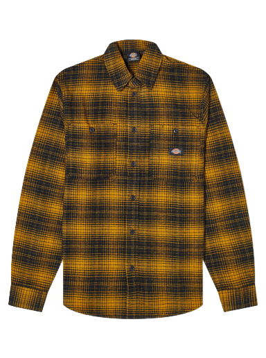 Košeľa Dickies Evansville Flannel Overshirt "Dried Tobacco" Hnedá | DK0A4XGTF991