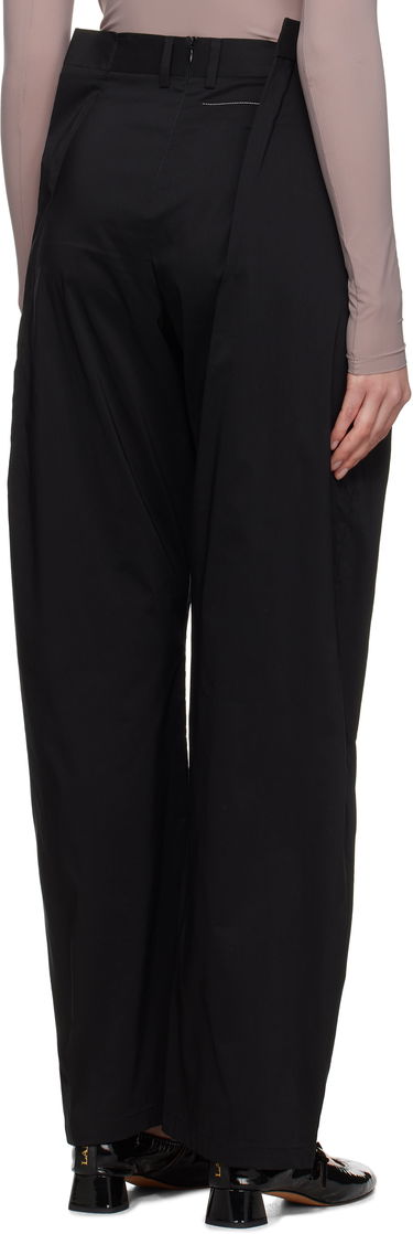 Nohavice Maison Margiela MM6 Maison Margiela Shirting Darting Trousers Čierna | S52KA0530 M35043, 2
