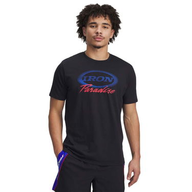 Tričko Under Armour Project Rock Iron Paradise T-Shirt Čierna | 1389945-001, 0