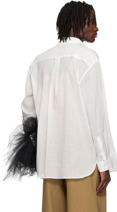 Košeľa Simone Rocha Simone Rocha Carnation Print Easy Shirt Biela | 5185P31A 1210, 2