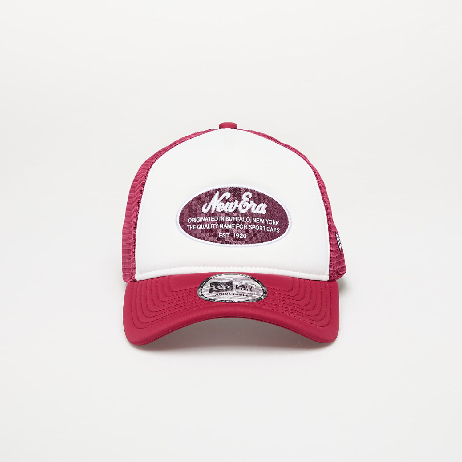 Šiltovka New Era 9FORTY AF Oval Foam Patch Trucker Cap Vínová | 60667664, 0