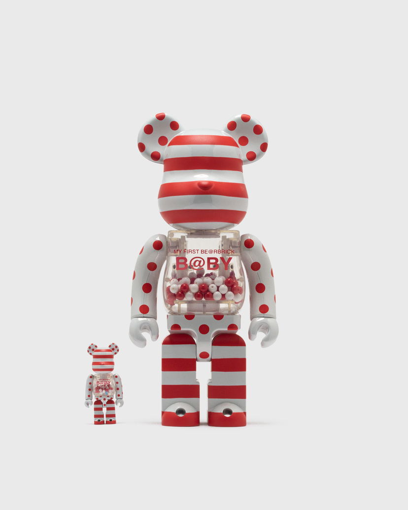 Zberateľské Medicom Toy MEDICOM BEARBRICK 100% 400% MY FIRST BEARBRICK BABY BWWT Rôznofarebný | MED2331