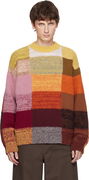 Dries Van Noten Patchwork Wool Sweater