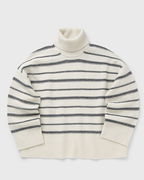 Striped Turtleneck Sweater