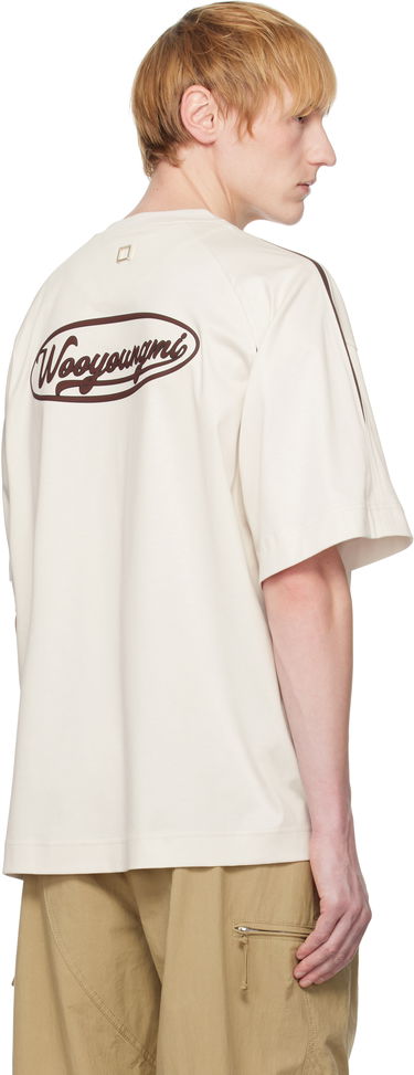 Tričko WOOYOUNGMI WOOYOUNGMI Graphic T-Shirt Biela | W251TS21, 2