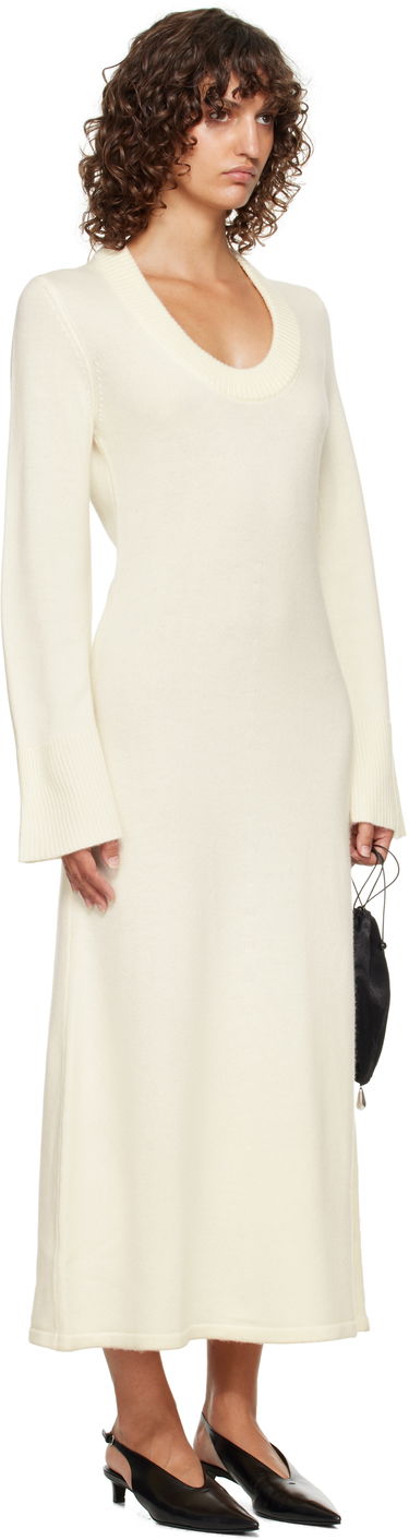 Šaty Loulou de Saison Loulou de Saison Ari Knit Maxi Dress Biela | ARI, 1