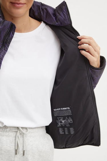 Prešívaná bunda The North Face TNF Jacket 2000 Purple Print Winter Puffer Jacket Fialová | NF0A7URF3VI1, 5