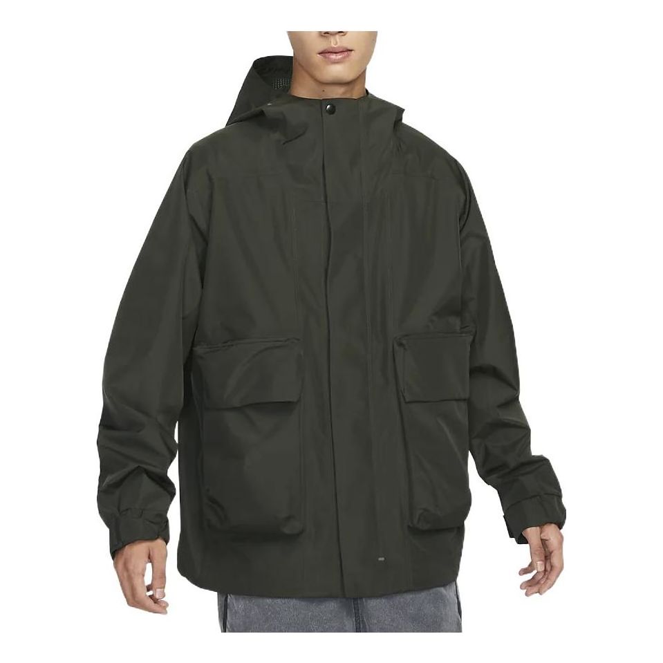 Vetrovka Nike Sportswear Storm-FIT ADV Tech Pack GORE-TEX Hooded Jacket Zelené | DQ4273-355, 0