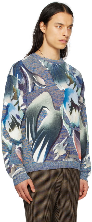 Sveter Paul Smith Paul Smith Hot Summer Floral Sweater Modrá | M1R-848X-K02004-46, 1