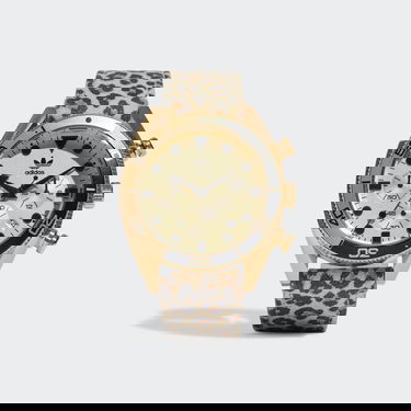 Hodinky adidas Originals Edition Two Chrono Icon Metalická | GB7203, 0