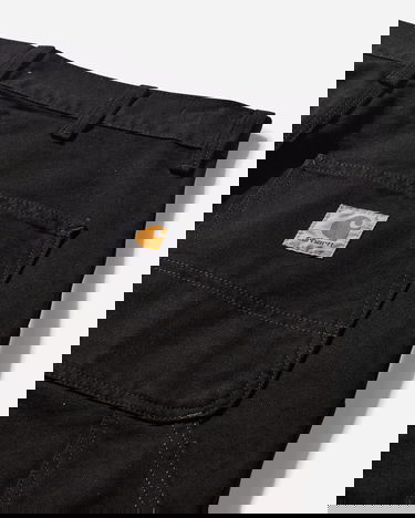 Nohavice Carhartt WIP Double Knee Pants Black (Rinsed) Čierna | I031501W 8902, 4
