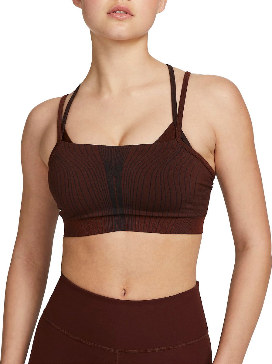 Podprsenka Nike Yoga Dri-FIT ADV Indy Sports Bra Hnedá | dm0549-217, 0