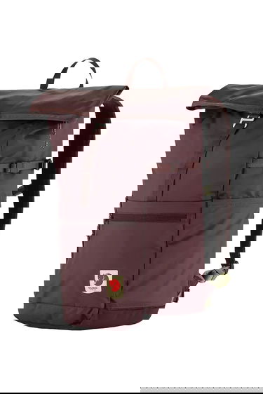 Batoh FJÄLLRÄVEN Coast Foldsack 24 Roll-Top Backpack Vínová | F23222, 1