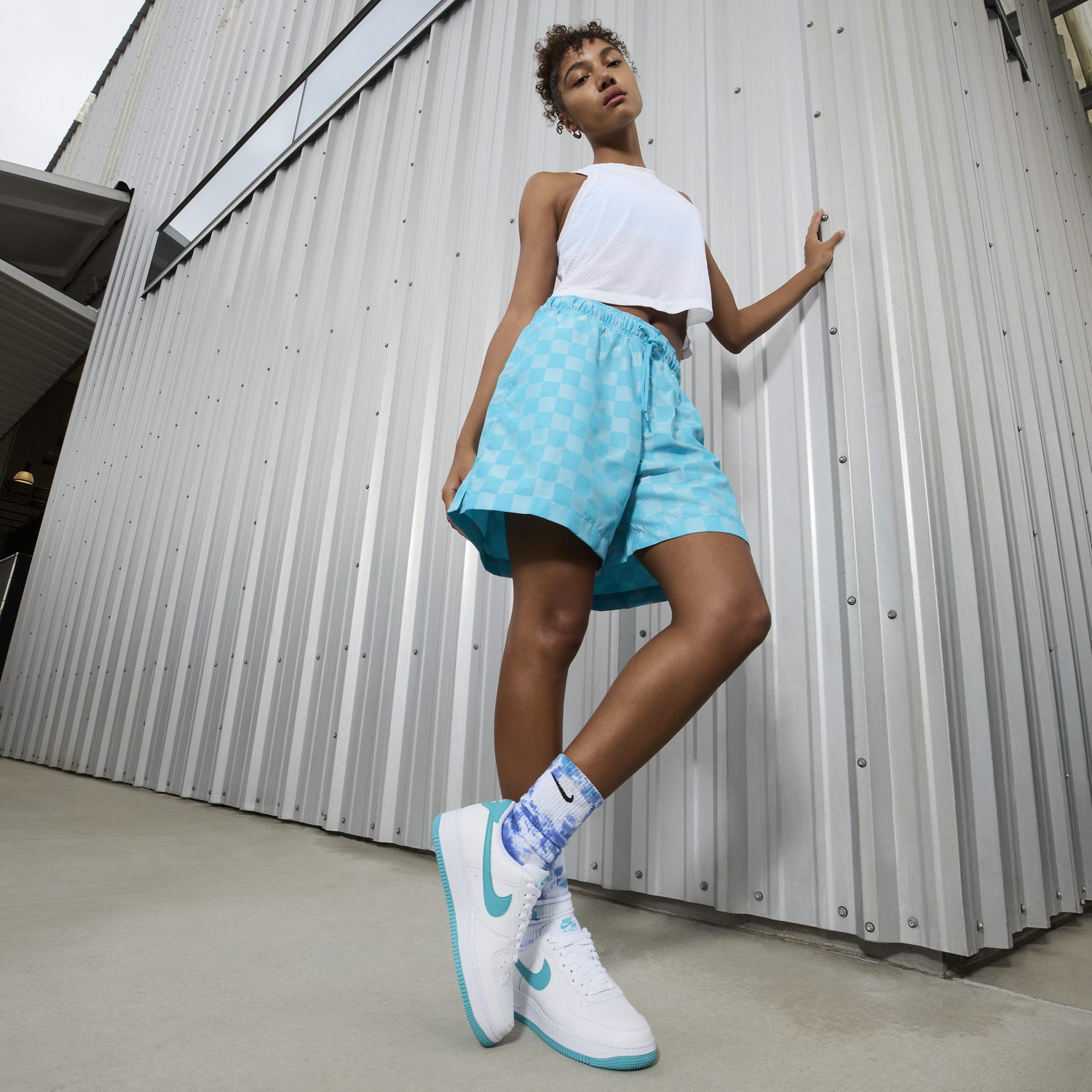 Tenisky a topánky Nike Air Force 1 Low '07 Next Nature Dusty Cactus W Modrá | DV3808-107, 1