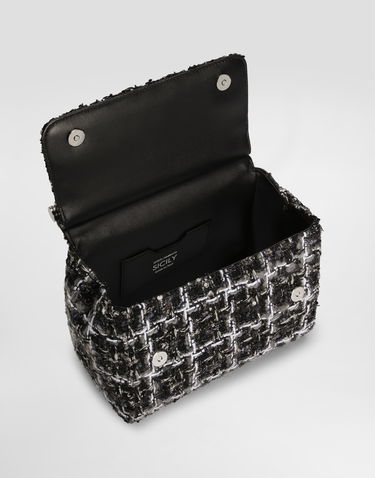 Kabelka Dolce & Gabbana Dolce & Gabbana Sicily Medium Handbag Čierna | BB6003B6M328B956, 3