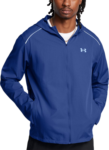 Mikina Under Armour UA Launch Hooded Jacket Modrá | 1376795-432, 0