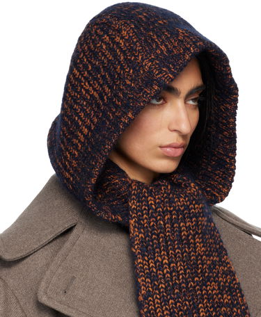 Šál Dries Van Noten Dries Van Noten Hooded Wool Scarf Rôznofarebný | 252-011231-2725, 1