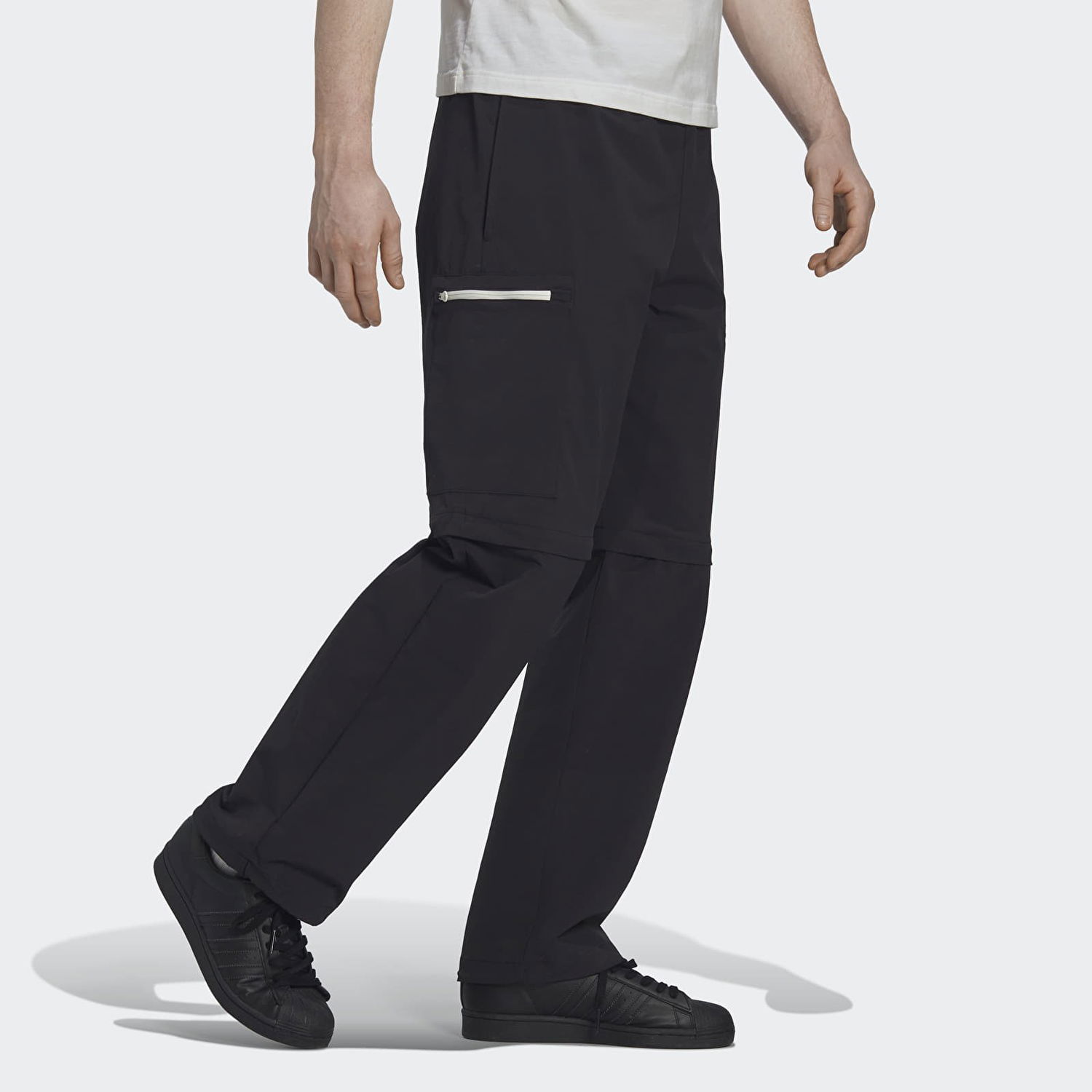 Cargo nohavice adidas Originals Adidas Adventure Zip Cargo Pant Čierna | HP1098, 1