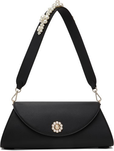 Kabelka Simone Rocha Simone Rocha Beaded Long Pochette Valentine Bag Čierna | BAG190B 0787, 0
