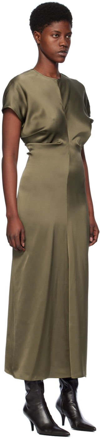 Šaty TOTEME TOTEME Slouch Waist Maxi Dress Čierna | 241-WRD1103-FB0020, 4