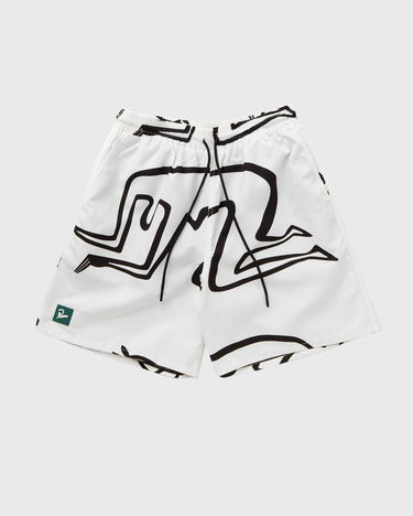 Plavky By Parra Yoga Walks Swim Shorts Biela | 53445, 0