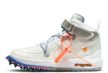 Tenisky a topánky Nike Off-White x Air Force 1 Mid "White" Biela | DO6290-100, 4