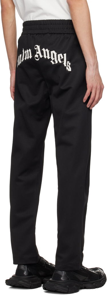 Tepláky Palm Angels Palm Angels Curved Logo Track Pants Čierna | PMCJ048S25FAB0011003, 2