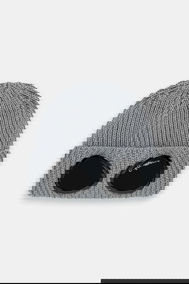 Kulicha C.P. Company C.P. Company Goggle Beanie Šedá | 19CMAC742A005509A, 0