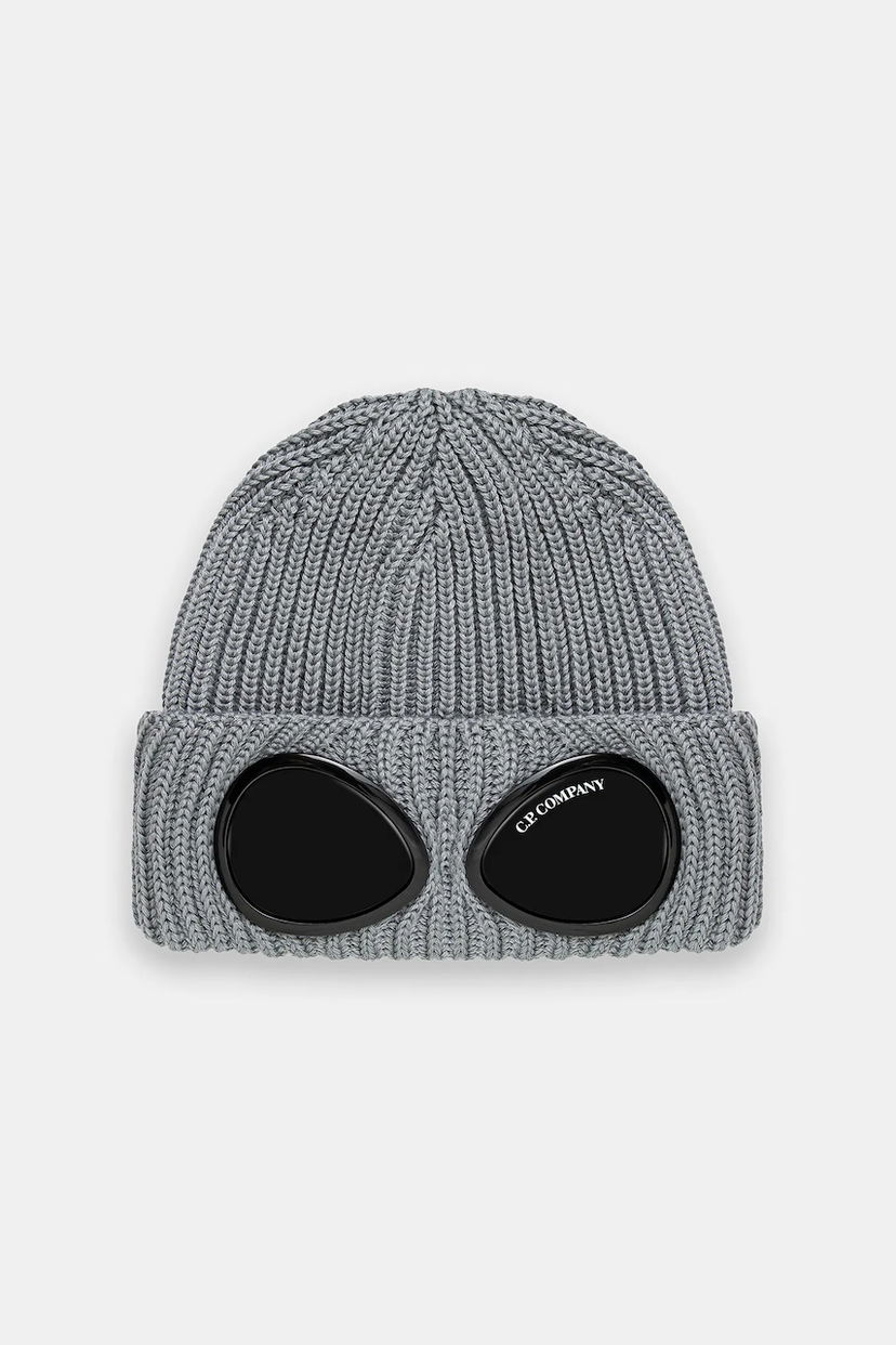 Kulicha C.P. Company C.P. Company Goggle Beanie Šedá | 19CMAC742A005509A