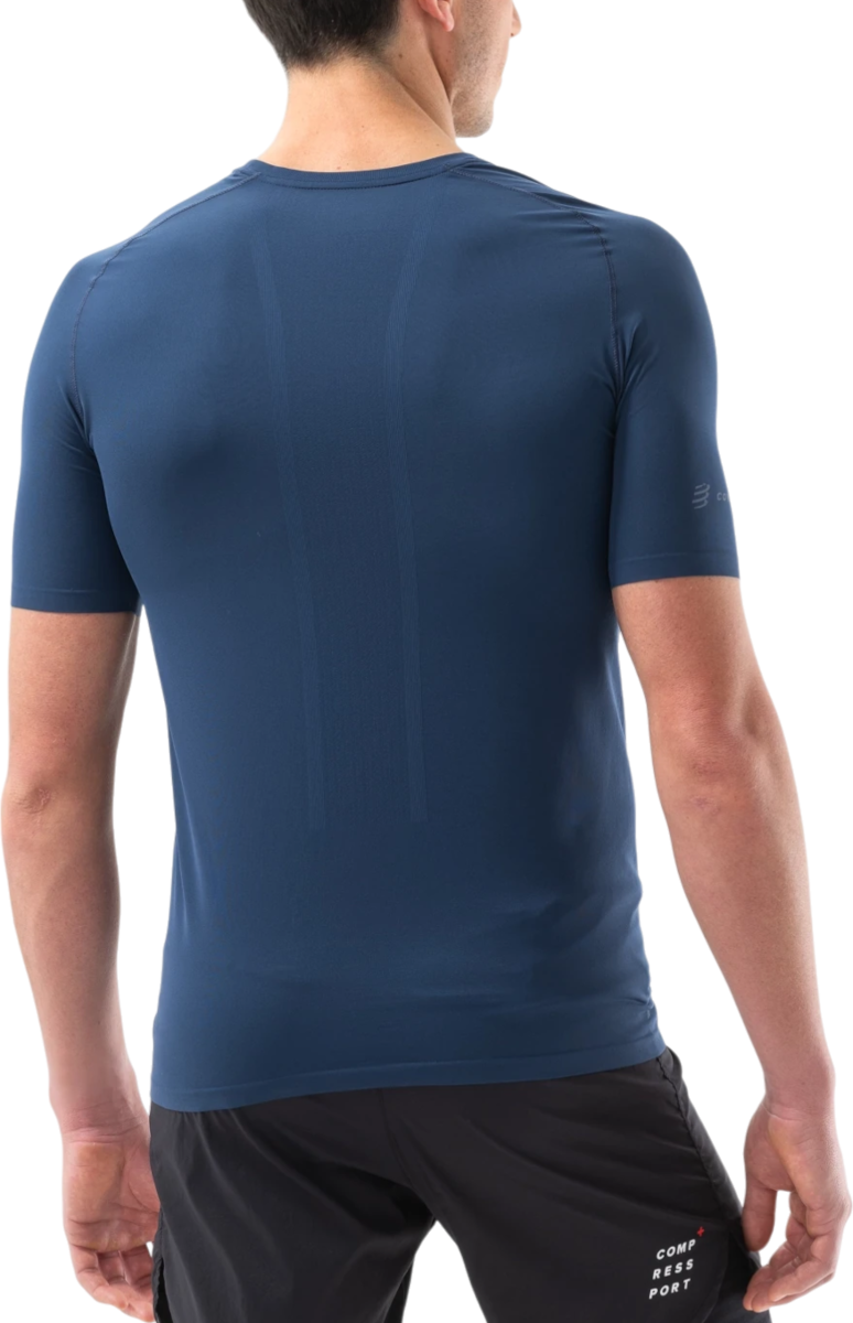 Tričko Compressport Trail Racing Short Sleeve T-Shirt Modrá | atsm3635-atsm3635124, 1