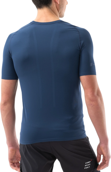 Tričko Compressport Trail Racing Short Sleeve T-Shirt Modrá | atsm3635-atsm3635124, 1