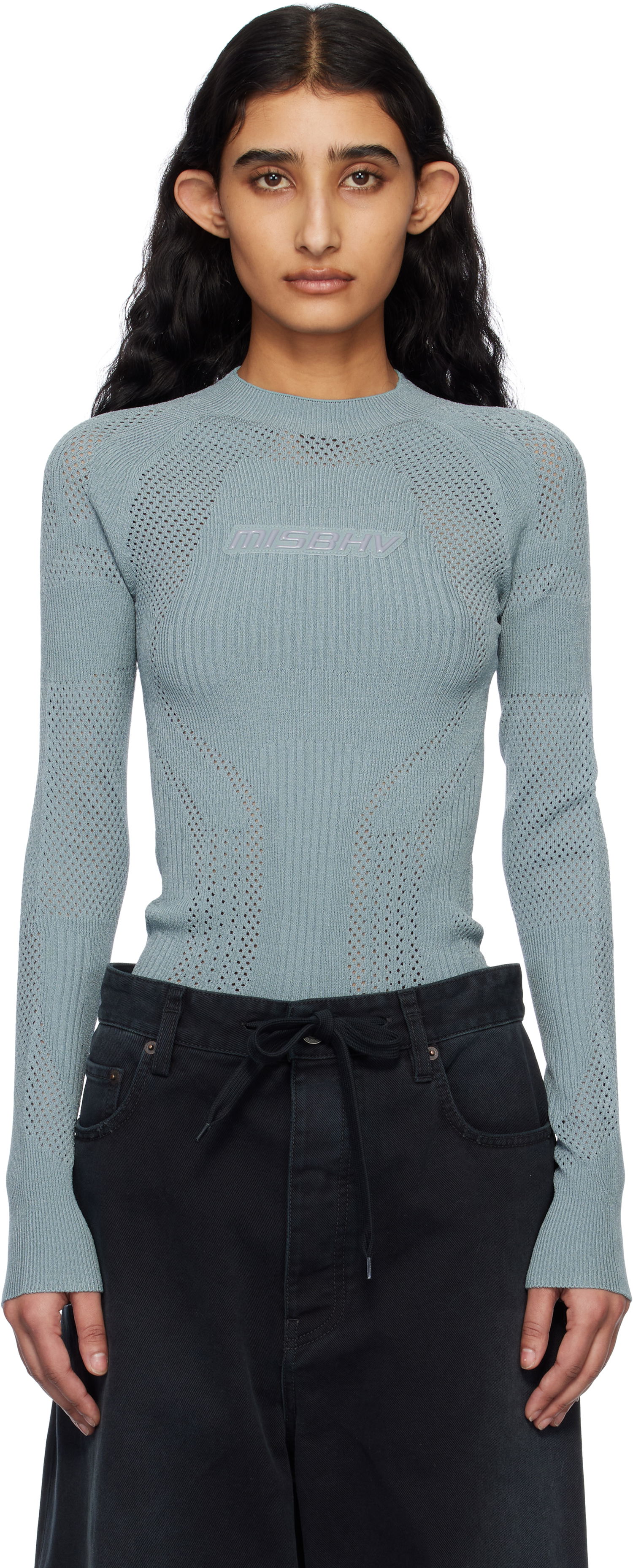 Sveter MISBHV MISBHV Future Sport Longsleeve Top Modrá | 250W514, 0