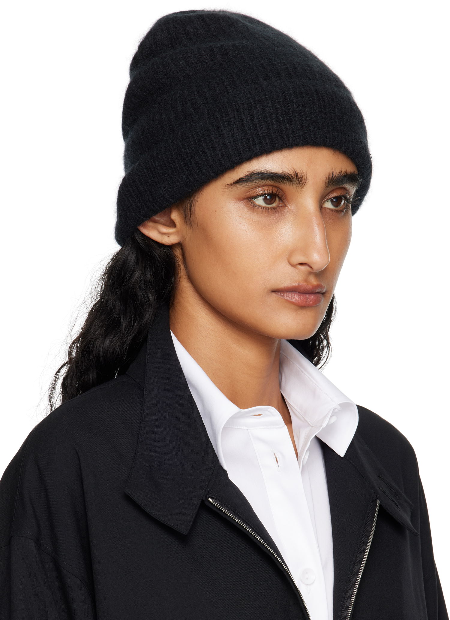 Kulicha Tom Ford TOM FORD Cashmere Beanie Čierna | HTK004-YAX935, 1