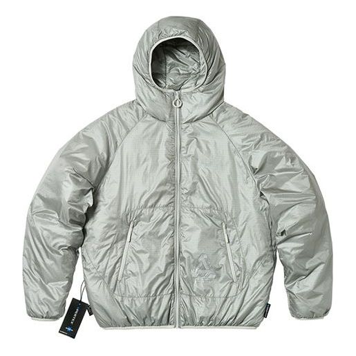 Parka Palace Palace Quilted Hooded Jacket Šedá | P25JK011