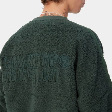 Mikina Carhartt WIP Fleece Sweatshirt Zelené | I033991_9, 2