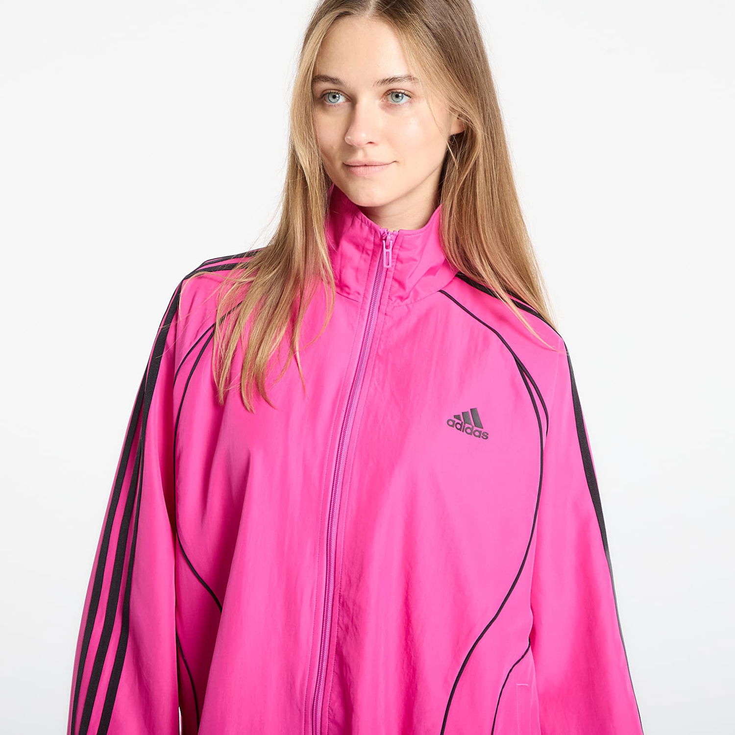 Vetrovka adidas Performance Teamgeist Adicolor Woven Track Top Ružová | JX6603, 1