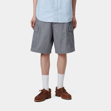 Šortky Carhartt WIP Carhartt WIP Notus Striped Cargo Shorts Navy | I034518_7, 0