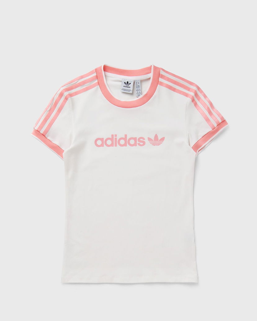 Tričko adidas Originals BADGE SLIM TEE W Biela | IY9234