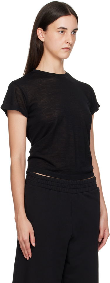 Tričko Maison Margiela MM6 Maison Margiela Sheer Wool T-Shirt Čierna | S52GC0354 M20123, 1