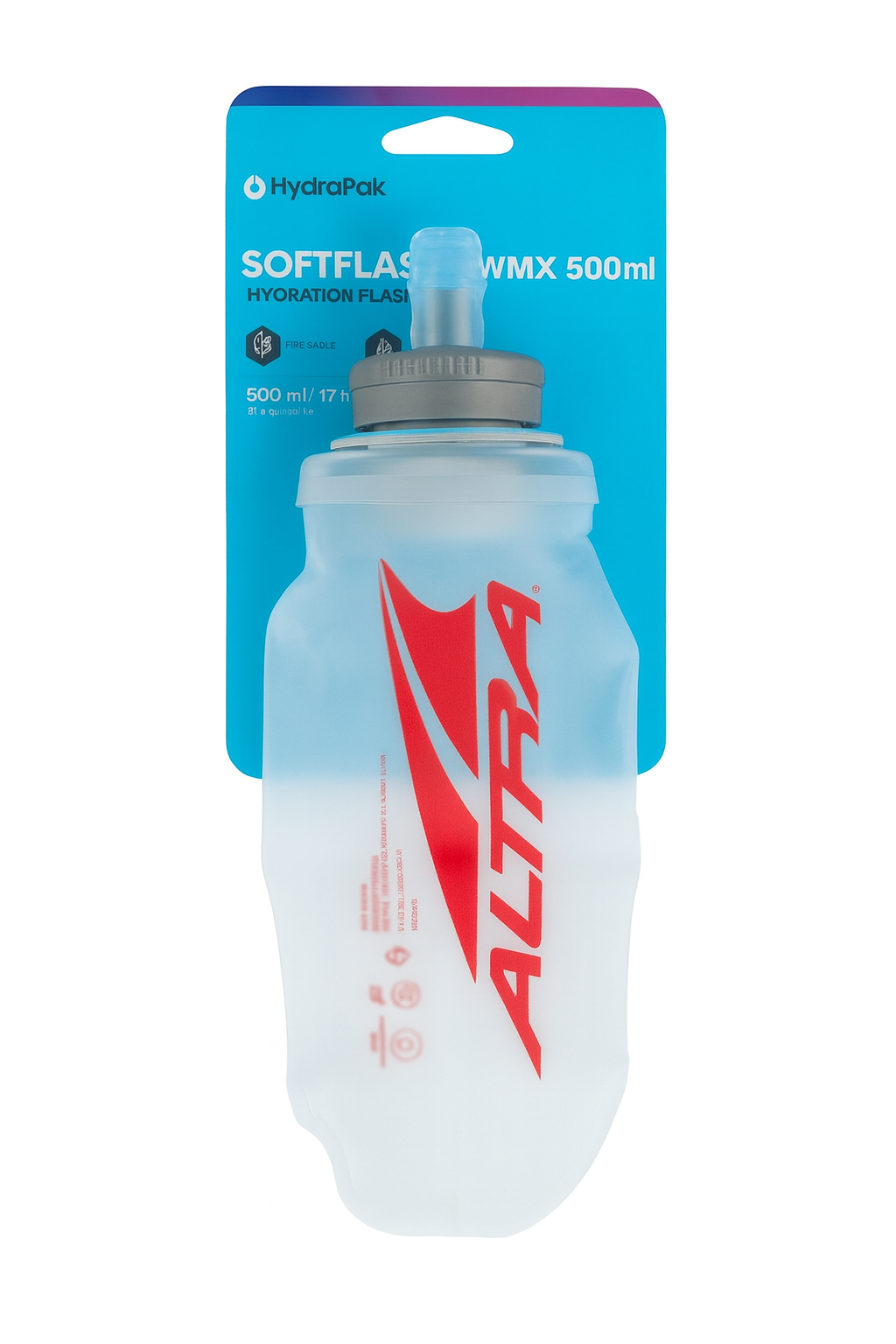 Fľaše Altra Running SoftFlask WMX Hydration Flask 500ml Biela | smu-b556c-alt, 0