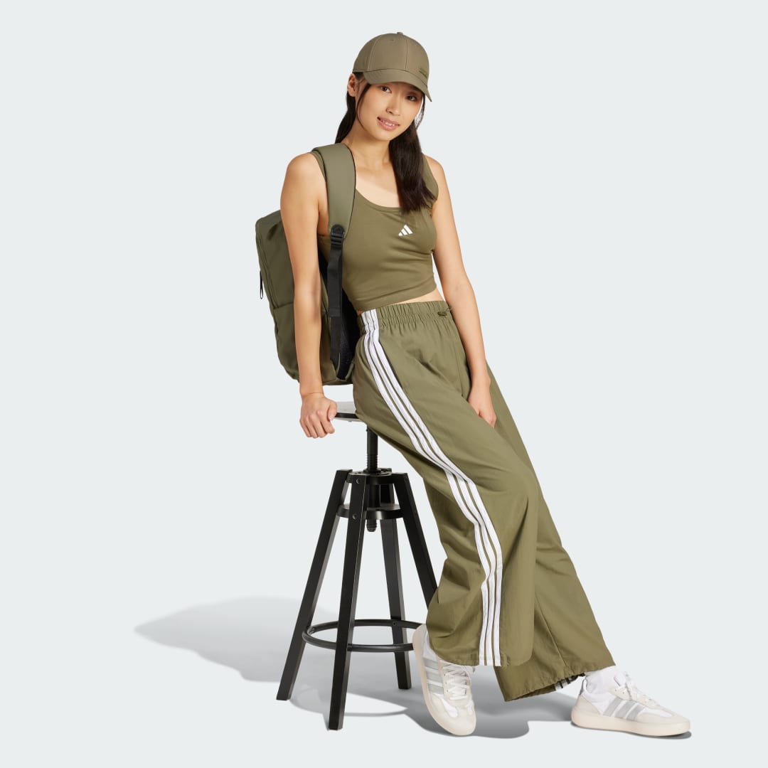 Nohavice adidas Performance Woven Parachute Track Pants Zelené | JE1308, 1