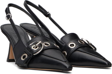 Šperky Aeyde Aeyde Tara Eyelet Slingback Kitten Heels Čierna | A11-PU-VDHS75ST179-SS25-800-007, 3